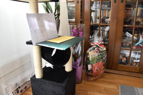 Erzsi néni köszöntése 100. születésnapja alkalmából.