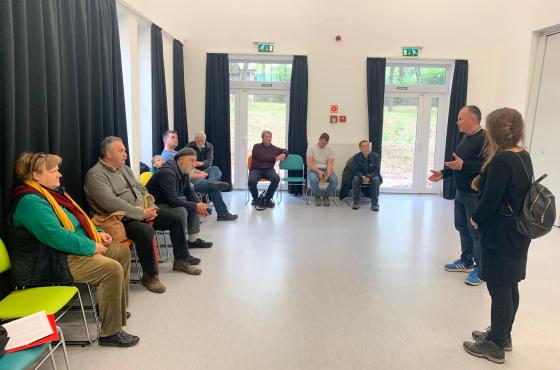 Ádám Attila főkertész és Markotán-Keresztes Fruzsina közösen ötletelt a megjelentekkel