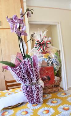 Gábor Dénesné köszöntése születésnapja alkalmából.