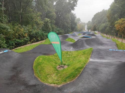 Hermina pumpapálya esős időben