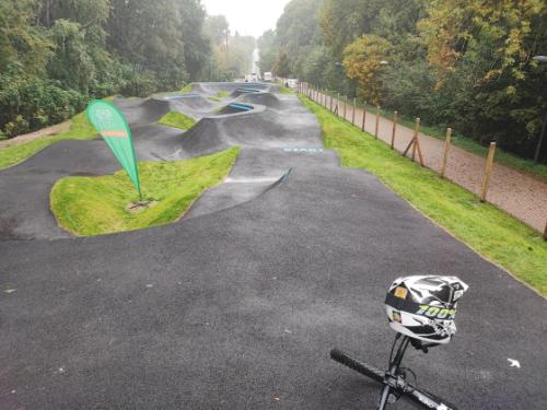 Hermina pumpapálya esős időben