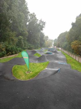 Hermina pumpapálya esős időben