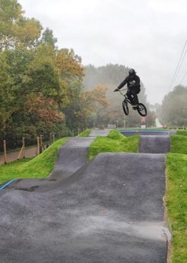 Ugratások az új Bringaparkban