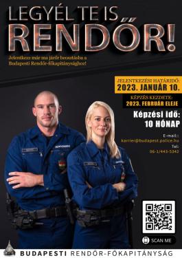 A Budapesti Rendőr Főkapitányság felhívása