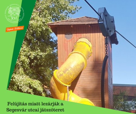 lezárják a Segesvár utcai játszóteret