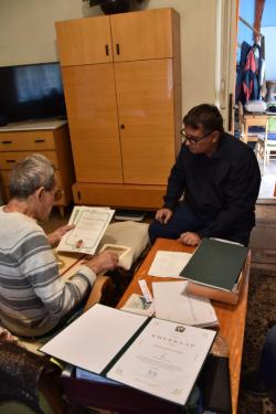 90 éves lett Nemesdédi György.