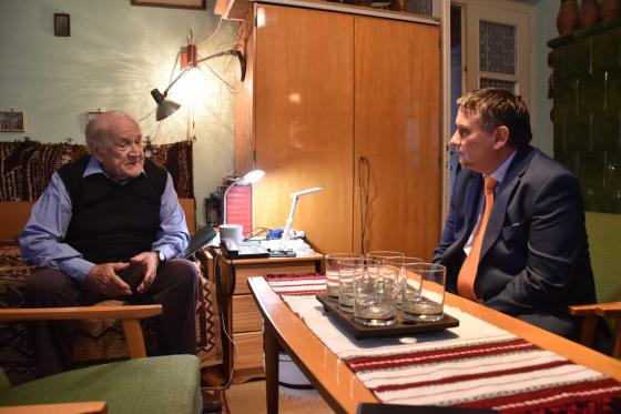 90. születésnapját ünnepelte Jordán Antal Ferenc.