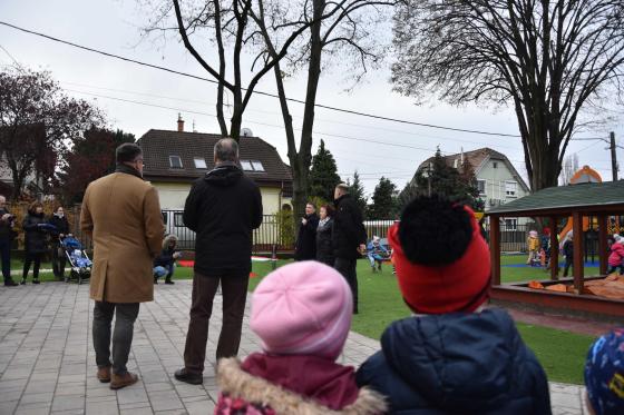 Megújult a Szentmihályi Játszókert Óvoda udvara.
