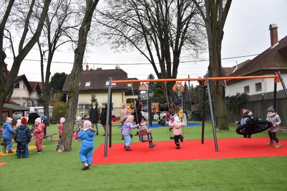 Megújult a Szentmihályi Játszókert Óvoda udvara.