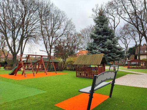 Megújult a Szentmihályi Játszókert Óvoda udvara.