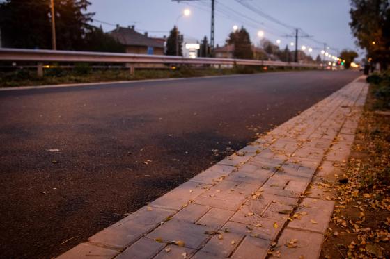 Megújult a Veres Péter mellékút.