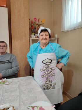 Gróf Ferencné köszöntése 90. születésnapja alkalmából.