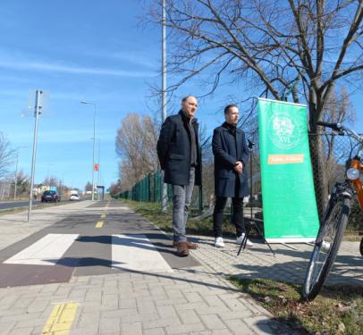 Szász József alpolgármester és Balogh Samu