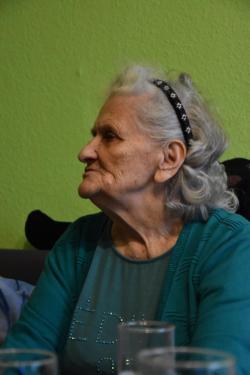 Kovács Istvánné köszöntése 90. születésnapja alkalmából.