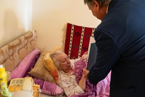 90 éves lett Czipó Istvánné Terike néni