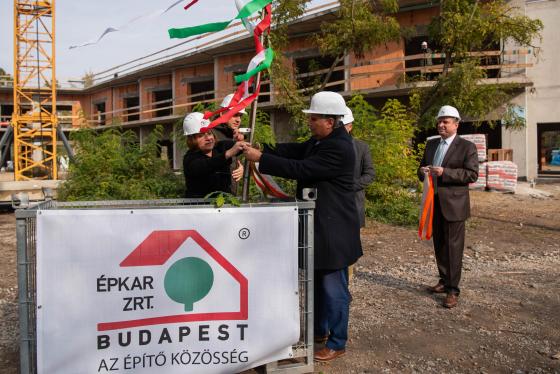 Bokrétaünnepet tartottunk a Kertvárosi Idősotthonnál