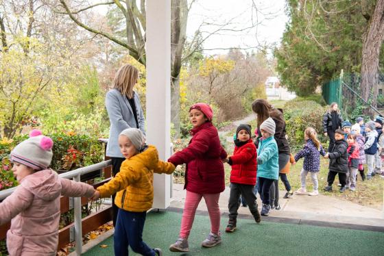 A Margaréta Óvoda nagycsoportosainak az előadása.