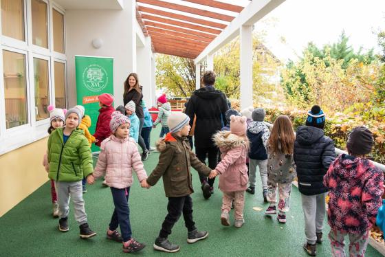 A Margaréta Óvoda nagycsoportosainak az előadása.