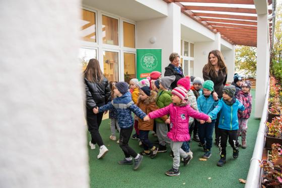 A Margaréta Óvoda nagycsoportosainak az előadása.