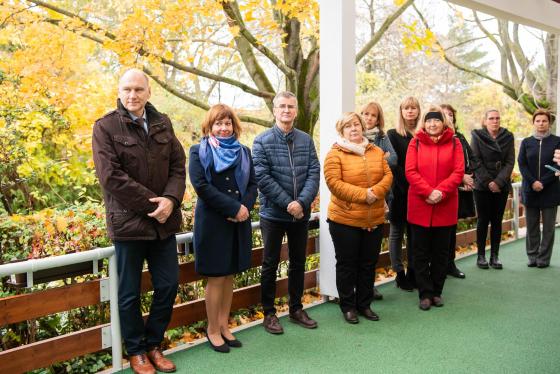 Megjelentek az átadóünnepségen.