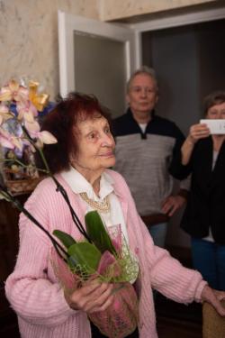 95 éves lett Nagy Ferencné.