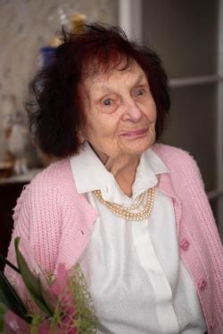 95 éves lett Nagy Ferencné.