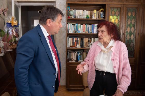 95 éves lett Nagy Ferencné.