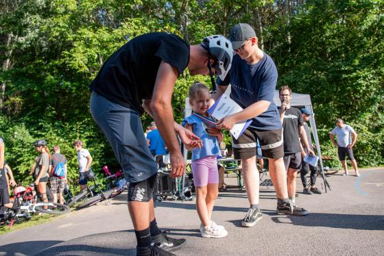 Pumpaversenyt tartottak a Hermina Bringaparkban