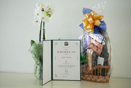 90 éves lett Belus Józsefné Márta néni