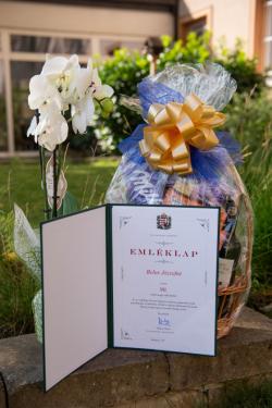 90 éves lett Belus Józsefné Márta néni