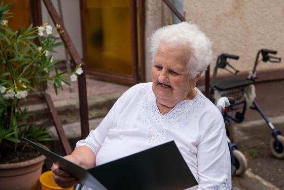 90 éves lett Vasáros Istvánné Piroska néni