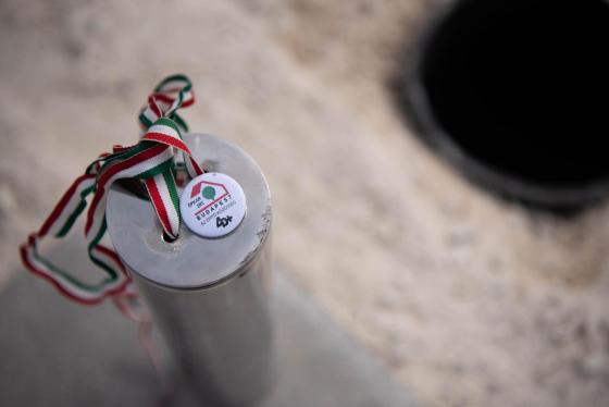 Megtörtént a Kertvárosi Idősotthon ünnepélyes alapkőletétele.