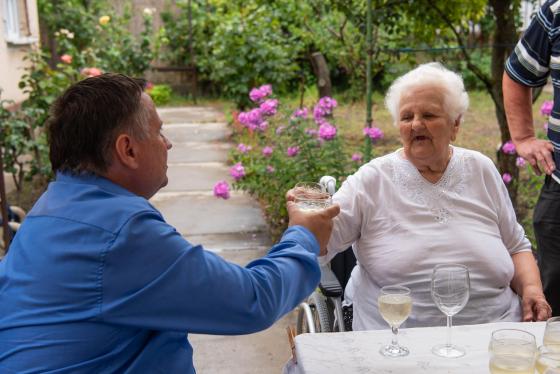 90 éves lett Vasáros Istvánné Piroska néni