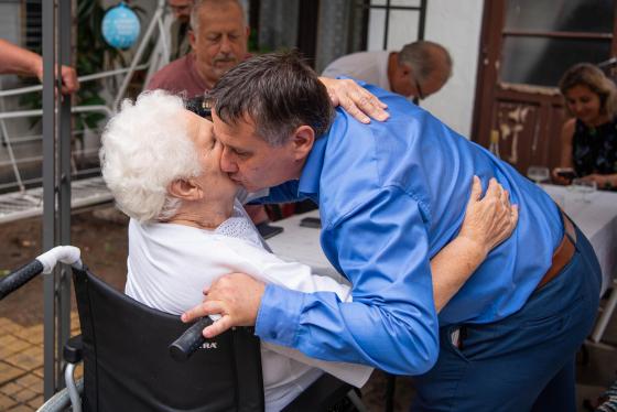 90 éves lett Vasáros Istvánné Piroska néni