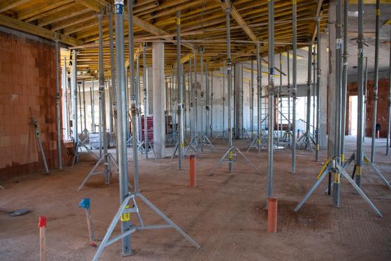 az épület belülről