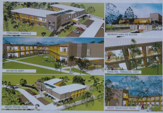 a Csobaj utcai idősotthon látványterve