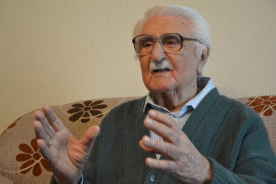 Nagy Pál köszöntése 95. születésnapja alkalmából.