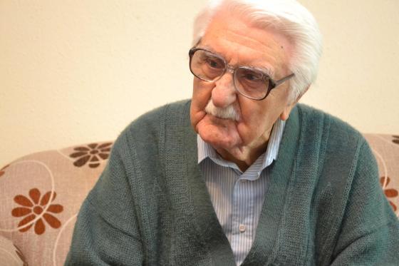 Nagy Pál köszöntése 95. születésnapja alkalmából.