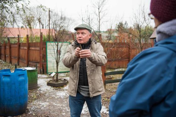 Újraindult a metszéstanfolyam a tanyaudvaron