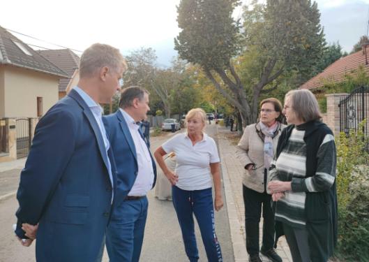 Átadtuk a Borda utcát.