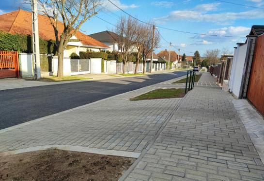 A felújított Varró utca