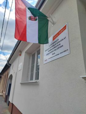 Hangulatkép a megújult épületről.
