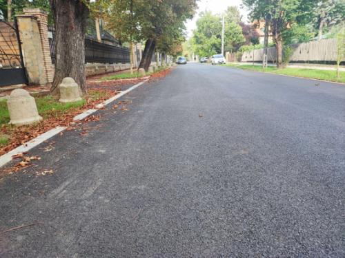 A felújított Táncsics utca