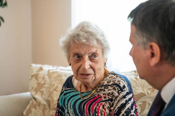 Zsuzsa néni portréja