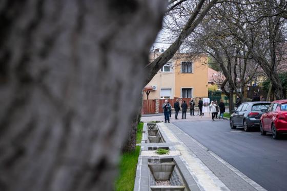 A felújított Délceg utca