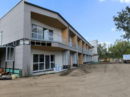 az idősotthon épülete