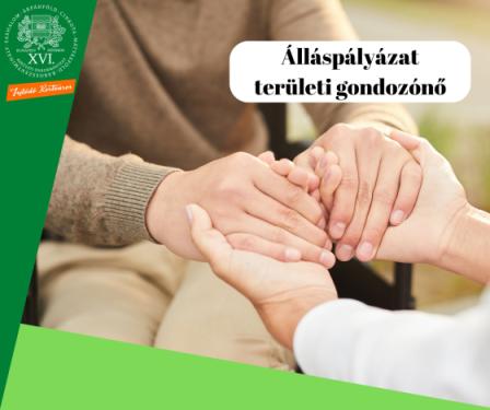 Két nő fogja egymás kezét - Álláspályázat, területi gondozónő