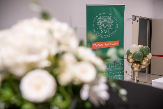 Hangulatkép az átadó helyszínéről