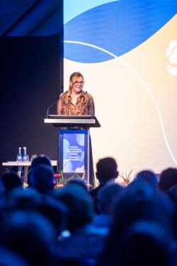 Borbás Marcsi, az est fővédnöke