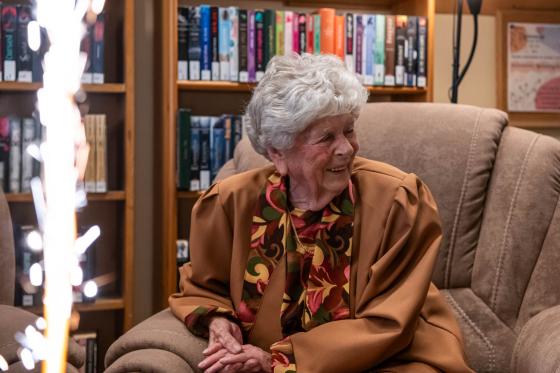 Ruskó Mártonné és a tűzijátékos torta